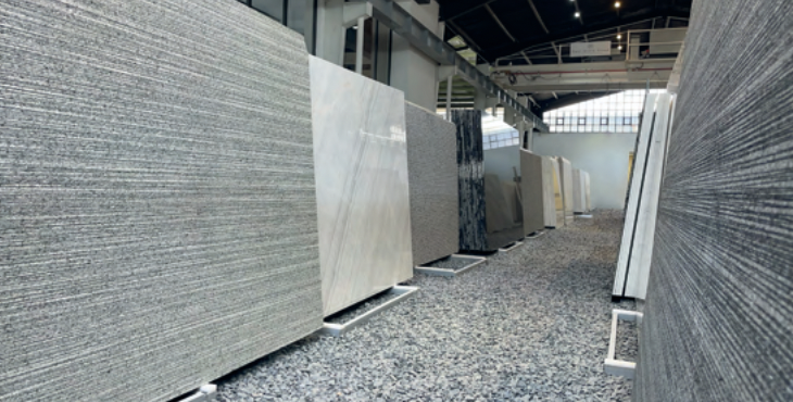 Opal Stone Group — stone depot and production hall